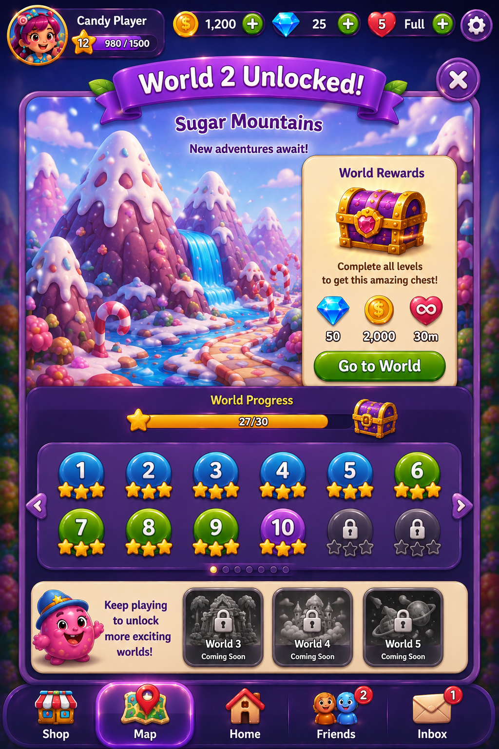Candy Cascade screenshot 3